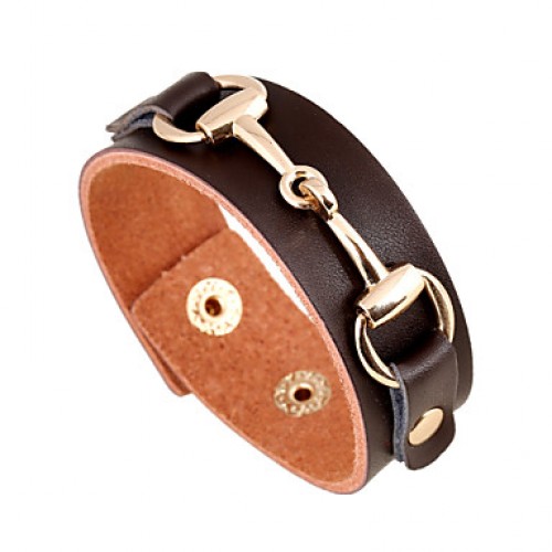 Vintage / Party / Work / Casual Leather Leather Bracelet