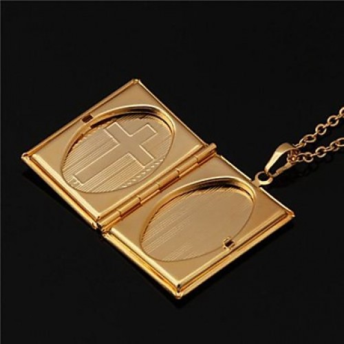 Necklace Pendant Necklaces / Lockets Necklaces / Pendants Jewelry Platinum Plated / Gold Plated Wedding / Party / Daily / Casual Silver