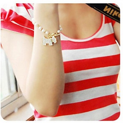 Women's New Fashion Vintage / Cute / PartyCasual Gold Plated Simple Bangle Bracelet