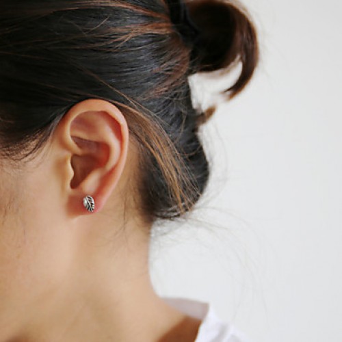 Earring Leaf Stud Earrings / Earrings Set Jewelry Women Party / Daily / Casual / Sports Alloy / Gem 6pcs