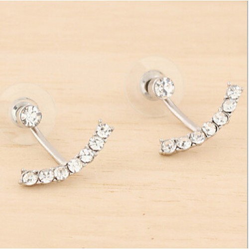 Earring Earrings Set Jewelry Women Daily / Casual Alloy / Rhinestone 1 pair Gold / Silver