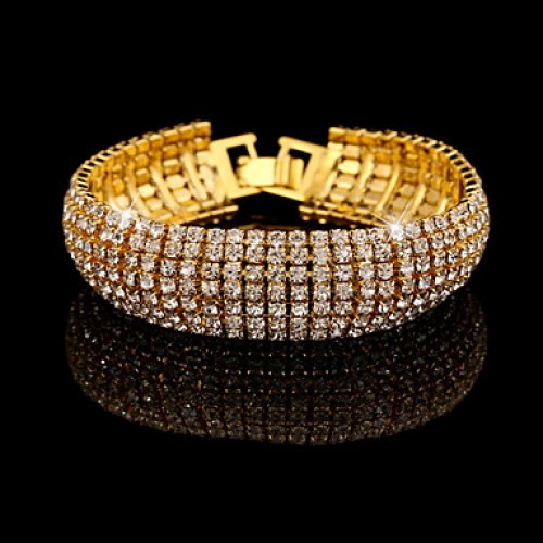 Fashion Casual High Quality Rhinestone Bracelet Christmas Gifts