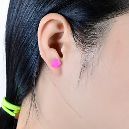 Earring Flower Stud Earrings / Earrings Set Jewelry Women Party / Daily / Casual / Sports Enamel 1set