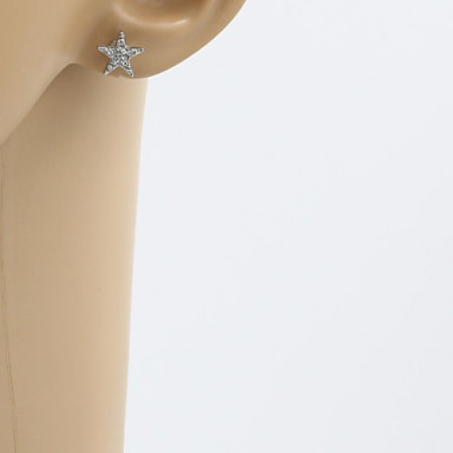 Earring Star Stud Earrings / Earrings Set Jewelry Women Wedding / Party / Daily / Casual / Sports Alloy / Rhinestone 4pcs