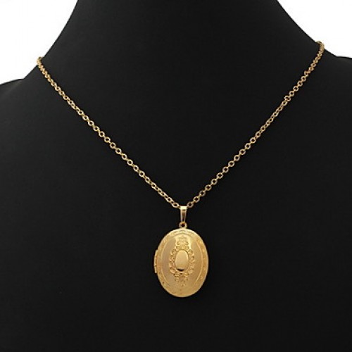 18K Real Gold Plated Locket