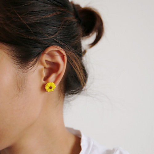 Earring Flower Stud Earrings / Earrings Set Jewelry Women Daily / Casual / Sports Resin 12pcs