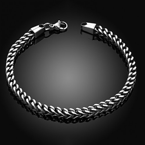 Personality Retro Men's Stainless Steel Bracelet