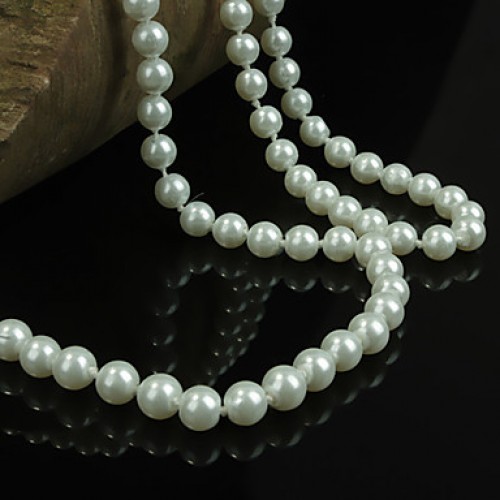 Necklace Chain Necklaces Jewelry Pearl Wedding / Party / Daily / Casual Silver 1pc Gift