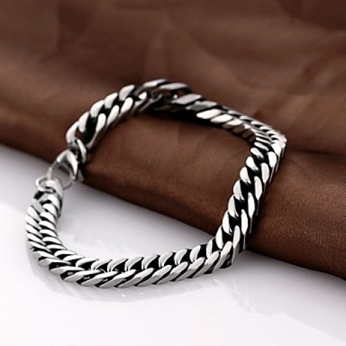 Personality Retro Men‘s Stainless Steel Bracelet Christmas Gifts