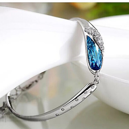 Women‘s 925 Silver High Quality Handwork Elegant Bracelet Christmas Gifts