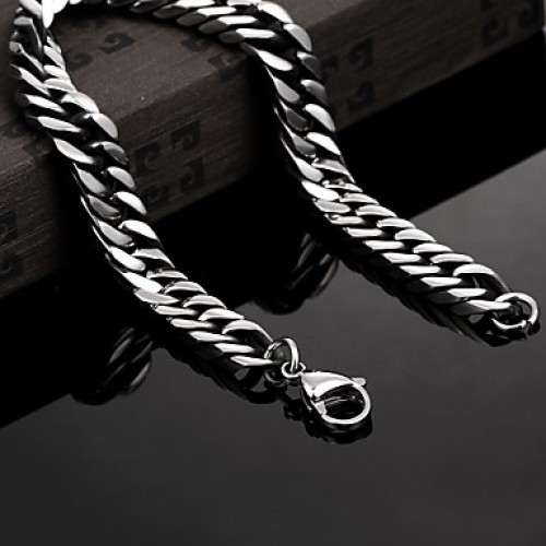 Personality Retro Men‘s Stainless Steel Bracelet Christmas Gifts