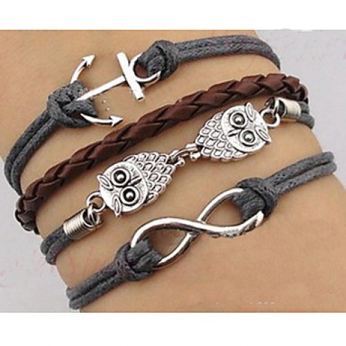 Women‘s Owl Bracelet Christmas Gifts