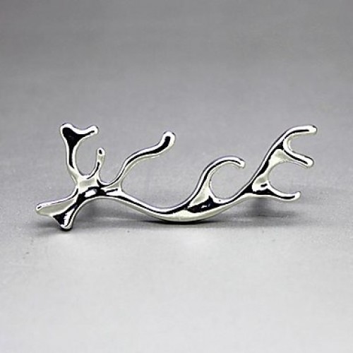 Women's Wild Fashion Multicolor Antlers Brooch