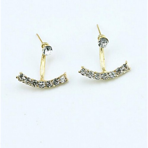 Earring Earrings Set Jewelry Women Daily / Casual Alloy / Rhinestone 1 pair Gold / Silver