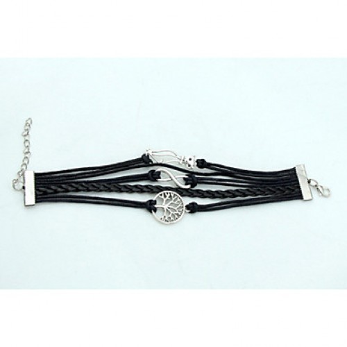 The New Fashion Women WovenVintage / Cute / Party / Casual Alloy / Fabric / Leather Braided/Cord Bracelet Christmas Gifts