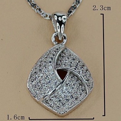 Silver Pendants Silver Plated Party / Daily / Casual Jewelry