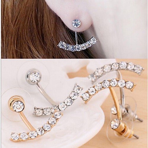 Earring Earrings Set Jewelry Women Daily / Casual Alloy / Rhinestone 1 pair Gold / Silver