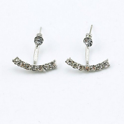 Earring Earrings Set Jewelry Women Daily / Casual Alloy / Rhinestone 1 pair Gold / Silver