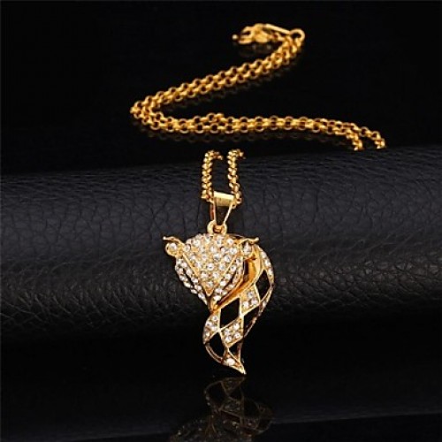 Cute Fox Dangle Earrings Pendant Necklac...